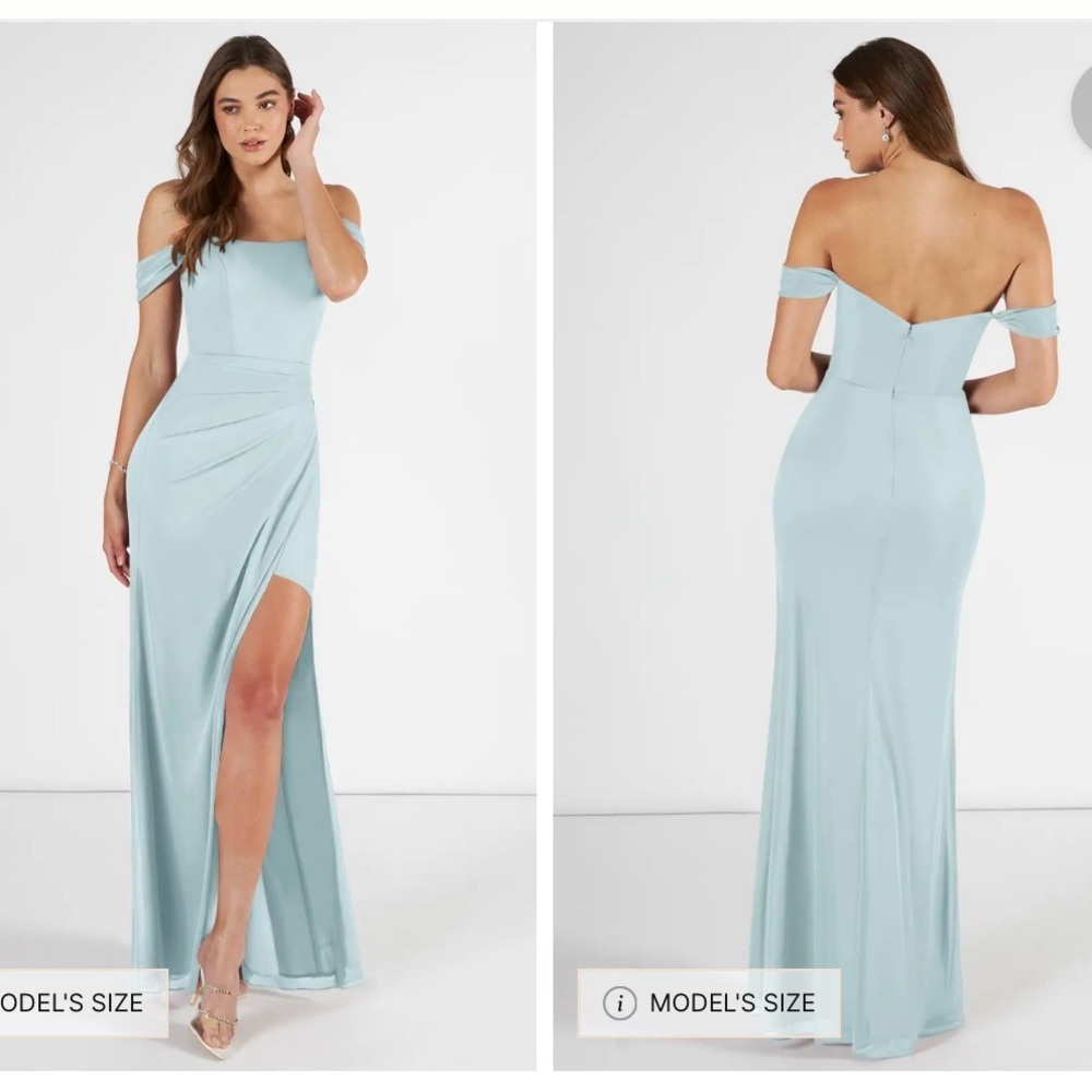 Azazie Kit Style Dress in Mist